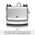 Breville BSG520XL Panini Duo Sandwich Maker, Brushed Stainless Steel