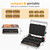 SUNVIVIPRO 1600W Electric Indoor Grill Panini Press with 8 Preset Menu