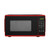 LUGBAR Countertop Microwave Oven, 0.7 Cu Ft, 700W (Red)