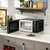 0.7 Cu Ft Countertop Microwave Oven 700W Black