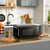 0.7 Cu Ft Countertop Microwave Oven 700W Black
