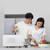 HBCDAAQ Countertop Microwave Oven with Compact Size, Position-Memory Turntable, Sound on/Off Button, Custom Cooking Mode, 20L,700W, White