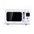 QERTYHJK 20L Countertop Microwave Oven with 60 Minutes Timing-Memory Turntable-Microwave with Smart Sensor, Easy Clean Interior