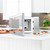 Total Chef 0.7 Cu. Ft. Countertop Small Microwave Oven,700W