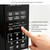 Countertop Microwave in Stainless Steel, Retro Microwave Steam Oven Air Fryer Toaster Multifunctional Control Defrosting Settings LED Display Viewing Window Bake Broil Reheat Kitchen Room