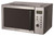 Emerson MW9005SS-A Compact Countertop Microwave Oven with Push Button Control, LED Display, 900W, 5 Power Levels, 6 Auto Menus, Glass Turntable and Child Safe Lock, 0.9 Cu. Ft., Stainless Steel