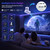 Portable Mini Projector with WiFi and Bluetooth Compatible with Netflix