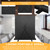 LIHONG Floor Rising Projector Screen 100" 16:9,Manual Pull Up,Matte White