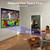 MageScreen 120" 16:9 Manual Projector Screen Pull Down
