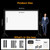 VOOPVOR 100 Inch Projector Screen with Stand, Portable Indoor Movie Screen