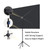 Projector Screen with Stand, 100 Inch Outdoor Projection Screen 16:9 and Tripod Stand, Portable Projector Screen, 1.2 Gain, Lightweight and Compact, Easy Setup, Idea for Home Cinema, Backyard Party.