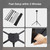 Projector Screen with Stand, 100 Inch Outdoor Projection Screen 16:9 and Tripod Stand, Portable Projector Screen, 1.2 Gain, Lightweight and Compact, Easy Setup, Idea for Home Cinema, Backyard Party.