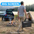 120 Inch Projector Screen with Stand Outdoor Large Adjustable Height 4K Portable White Standing Projector Screens for Outdoor Camping and Backyard Out Door