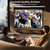 100" 16:9 Motorized Projector Screen with Dual-Side Power Inlet