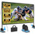 120 Inch Portable Projector Screen with Stand 4K Outdoor Movie Screen