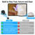 120 Inch Portable Projector Screen with Stand 4K Outdoor Movie Screen