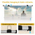 Car Projector Screen, 42 Inch 16:9 ALR Coating, Pull Down and Auto Retract,Wrinkle-Free Small Projector Movie Screen for SUV, Camping, RV, Indoor Outdoor Use by SilverMagic