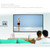 WRLSUN 250 Inch Portable Projector Screen Outdoor Movie Projection Screen