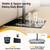 EMART Projector Screen Outdoor 120 Inch Portable Projector Stand Indoor