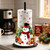 Countertop Christmas Napkin Dispenser | Rustic Festive Paper Towel Holder
