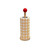 Kitchen Paper Towel Holder Kitchen Roll Tower Stand Decor(Red)