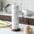 Kitchen Stainless Steel Roll Paper Holder Vertical Towel Decor