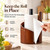 Countertop Paper Towel Holder, Curved Roll Organizer