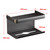 Wall Mounted Paper Towel Holder - Black Kitchen Shelf, Space-Saving Design for Easy Access, Hanging Roll Paper Organizer, Ideal for Modern Kitchens