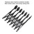 Expandable Pizza Cutter stainless steel pastry roller with adjustable multi wheel design (7 rounds)