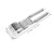 Stainless Steel Pastry Wheel Cutter Pizza Dough Rolling Tool Silver