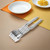 Stainless Steel Pastry Wheel Cutter Pizza Dough Rolling Tool Silver