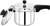 Triply Stainless Steel Outer Lid Pressure Cooker 5L Induction