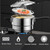Marhynchus Stainless Steel Pressure Cooker, 80 kPa Pressure Rating (8L)
