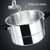 Ziyvural Aluminum Pressure Cooker, Explosionproof Valve Fast Even Heating