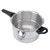 Ziyvural Aluminum Pressure Cooker, Explosionproof Valve Fast Even Heating