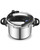 Stainless Steel Pressure Cooker, 6.3 QT Olla De Presion, Easy One-Hand Open & Close, Stay-Cool Handles, Multi-Purpose Steamer Pot, Induction, Gas & Electric Compatible
