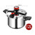 Stovetop Pressure Cooker with Secure Locks and Fast Cooking,12L