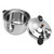 AUNMAS Pressure Cooker 80kPa Stainless Steel Safety Valve (10L)