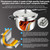 Stainless Steel Pressure Cooker, 6 Quart Stovetop Pressure Pot with Pressure Indicator & Multi Safeguard Devices, 3-Ply Composite Base, Induction & Gas & Ceramic Stove Compatible, Dishwasher Safe