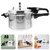 Quart Aluminum Alloy Pressure Cooker for Gas and Induction Stoves