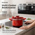 Leftwei Enamel Micro Pressure Cooker 7L Stew Soup Braising Pot