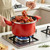 Micro Pressure Cooker Pot, 7L Quick Release Small Pressure Cooker, Red, Micro