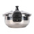 Jauarta Mini Pressure Cooker 1.8L 304 Stainless Steel Locking Lid (18cm)