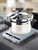 4L Mini Pressure Cooker, Portable Camping Stainless Steel Pressure Pan