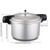 GRSJKRI Aluminum Pressure Cooker Fast Canner with Steam Release Valve for Rice or Soup-11.5L