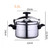 GRSJKRI 22cm explosion-proof Pressure Cooker Aluminum Cooking Pot Kitchen Tool
