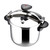 Stainless Steel Pressure Cooker, Even Heat Distribution, 8 PSI