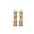 Manual Wooden Salt and Pepper Grinder Set, Hand Cranked Mill(2 Pieces 8 inch)