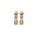 Manual Wooden Salt and Pepper Grinder Set, Hand Cranked Mill(2 Pieces 6 inch)