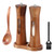 2 Pack Wooden Salt and Pepper Grinder Set(Style A)